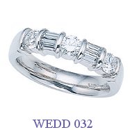 Diamond Wedding Ring - WEDD 032